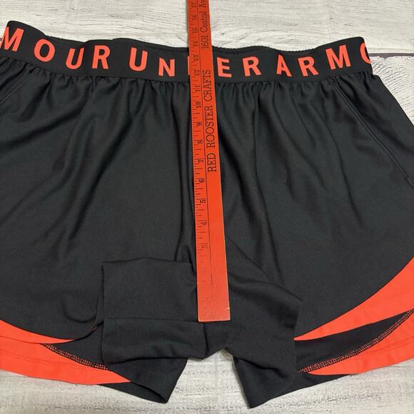 UNDER ARMOUR Womens Size 2X Play Up 3.0 Shorts Black 1353764 - Picture 3 of 9